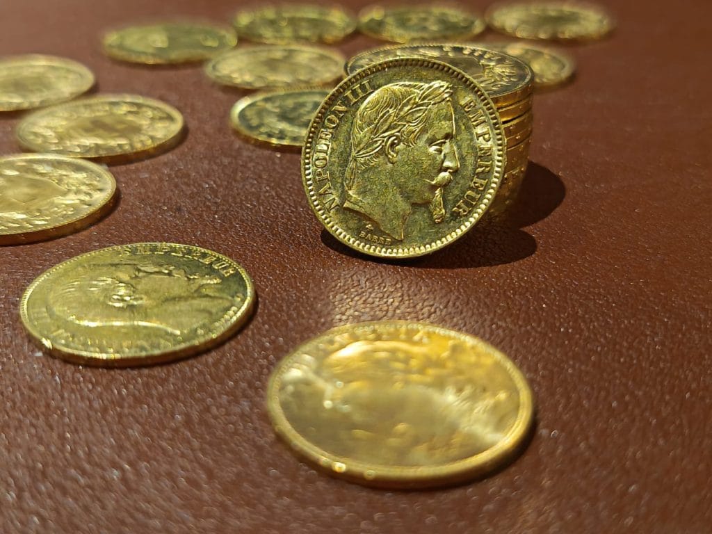 20 francs napoléon en or