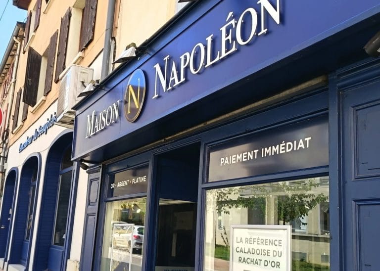 Maison Napoléon agence de rachat de bijoux en or et argent